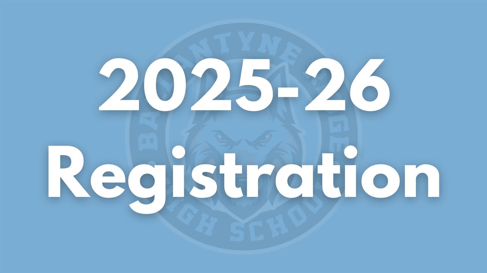  2025-26 Registration